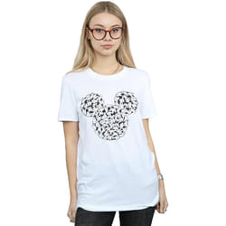 Disney - T-shirt HEAD OF HANDS - Femme (Blanc)