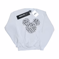 Disney - Sweat HEAD OF HANDS - Fille (Blanc)