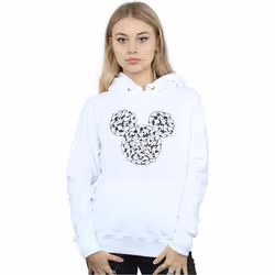 Disney - Sweat à capuche HEAD OF HANDS - Femme (Blanc)