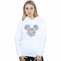 Disney - Sweat à capuche HEAD OF HANDS - Femme (Blanc)