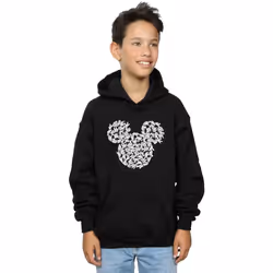 Disney - Sweat à capuche HEAD OF HANDS - Garçon (Noir)