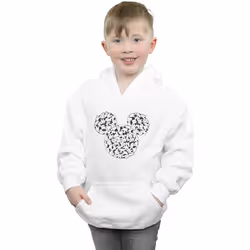 Disney - Sweat à capuche HEAD OF HANDS - Garçon (Blanc)