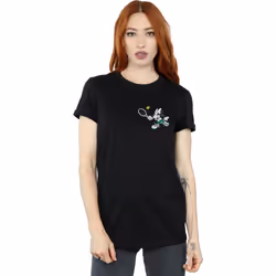 Disney - T-shirt - Femme (Noir)