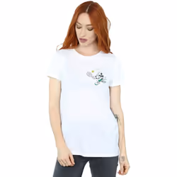 Disney - T-shirt - Femme (Blanc)