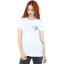 Disney - T-shirt - Femme (Blanc)