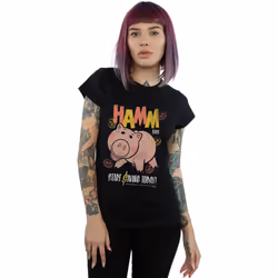Disney - T-shirt TOY STORY THE PIGGY BANK - Femme (Noir)