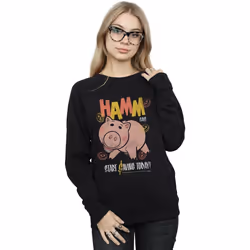 Disney - Sweat TOY STORY THE PIGGY BANK - Femme (Noir)