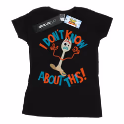 Disney - T-shirt TOY STORY DONT KNOW ABOUT THIS - Femme (Noir)