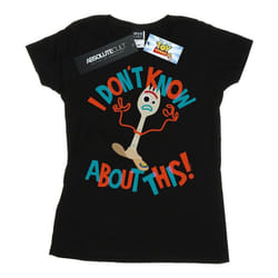 Disney - T-shirt TOY STORY DONT KNOW ABOUT THIS - Femme (Noir)
