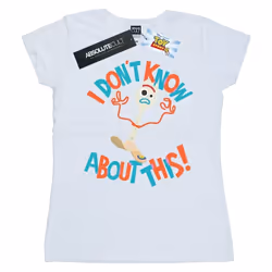 Disney - T-shirt TOY STORY DONT KNOW ABOUT THIS - Femme (Blanc)