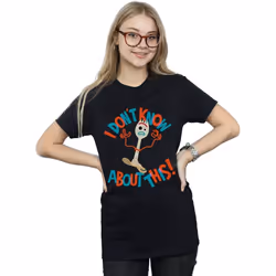 Disney - T-shirt TOY STORY DONT KNOW ABOUT THIS - Femme (Noir)
