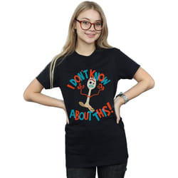 Disney - T-shirt TOY STORY DONT KNOW ABOUT THIS - Femme (Noir)