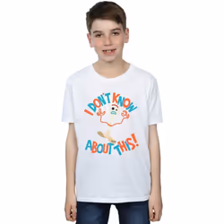 Disney - T-shirt TOY STORY DONT KNOW ABOUT THIS - Garçon (Blanc)