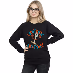 Disney - Sweat TOY STORY DONT KNOW ABOUT THIS - Femme (Noir)