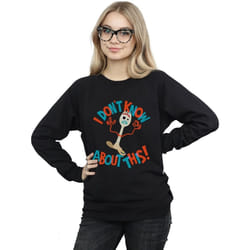 Disney - Sweat TOY STORY DONT KNOW ABOUT THIS - Femme (Noir)