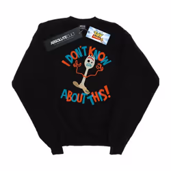Disney - Sweat TOY STORY DONT KNOW ABOUT THIS - Fille (Noir)