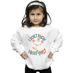 Disney - Sweat TOY STORY DONT KNOW ABOUT THIS - Fille (Blanc)