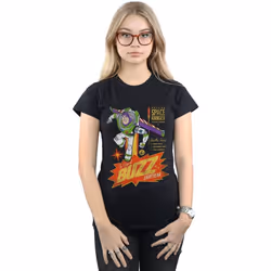 Disney - T-shirt TOY STORY THE ORIGINAL LIGHTYEAR - Femme (Noir)