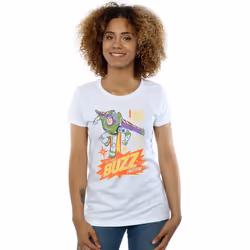Disney - T-shirt TOY STORY THE ORIGINAL LIGHTYEAR - Femme (Blanc)