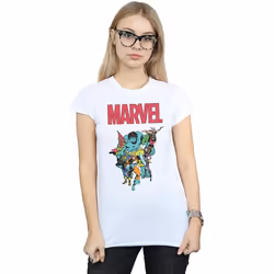 Marvel - T-shirt AVENGERS - Femme (Blanc)