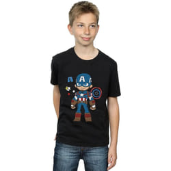Marvel - T-shirt - Garçon (Noir)