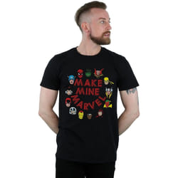Marvel - T-shirt MAKE MINE MARVEL - Homme (Noir)