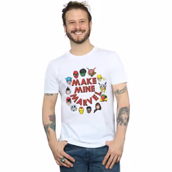 Marvel - T-shirt MAKE MINE MARVEL - Homme (Blanc)