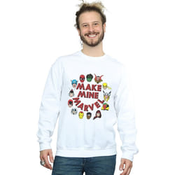 Marvel - Sweat MAKE MINE MARVEL - Homme (Blanc)