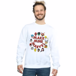 Marvel - Sweat MAKE MINE MARVEL - Homme (Blanc)