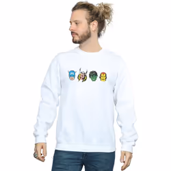 Marvel - Sweat AVENGERS - Homme (Blanc)