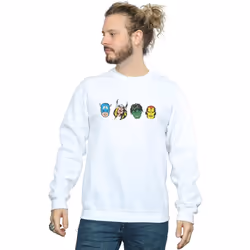 Marvel - Sweat AVENGERS - Homme (Blanc)