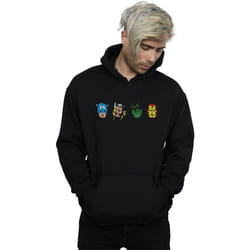 Marvel - Sweat à capuche AVENGERS - Homme (Noir)