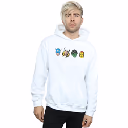 Marvel - Sweat à capuche AVENGERS - Homme (Blanc)