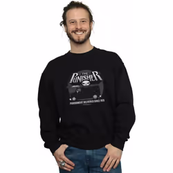 Marvel - Sweat THE PUNISHER BATTLE VAN - Homme (Noir)