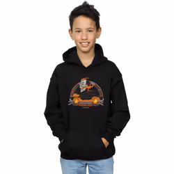 Marvel - Sweat à capuche GHOST RIDER ROBBIE REYES RACING - Garçon (Noir)