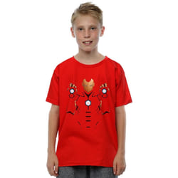 Marvel - T-shirt - Garçon (Rouge)