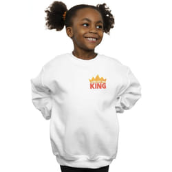 Disney - Sweat THE LION KING LONG LIVE - Fille (Blanc)