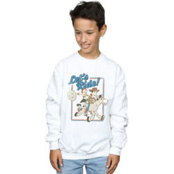 Disney - Sweat TOY STORY LET'S RIDE - Garçon (Blanc)