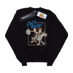 Disney - Sweat TOY STORY LET'S RIDE - Fille (Noir)