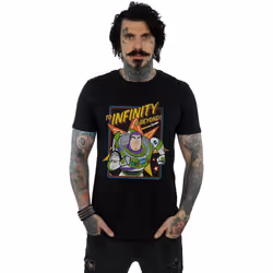 Disney - T-shirt TOY STORY TO INFINITY - Homme (Noir)