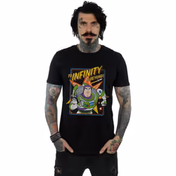 Disney - T-shirt TOY STORY TO INFINITY - Homme (Noir)