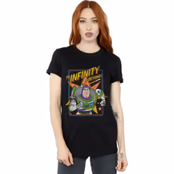 Disney - T-shirt TOY STORY TO INFINITY - Femme (Noir)
