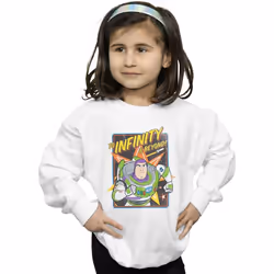 Disney - Sweat TOY STORY TO INFINITY - Fille (Blanc)