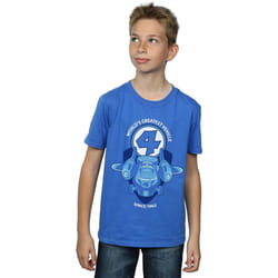 Marvel - T-shirt FANTASTIC FOUR FANTASTICAR - Garçon (Bleu roi)