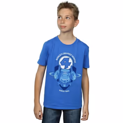 Marvel - T-shirt FANTASTIC FOUR FANTASTICAR - Garçon (Bleu roi)