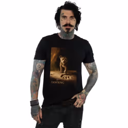Disney - T-shirt THE LION KING - Homme (Noir)