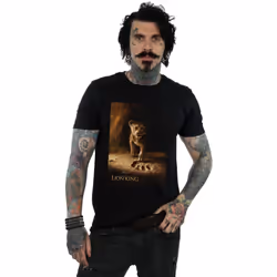 Disney - T-shirt THE LION KING - Homme (Noir)