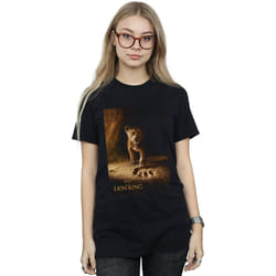 Disney - T-shirt THE LION KING - Femme (Noir)