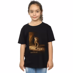 Disney - T-shirt THE LION KING - Fille (Noir)