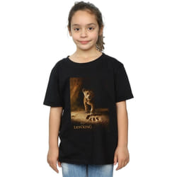 Disney - T-shirt THE LION KING - Fille (Noir)